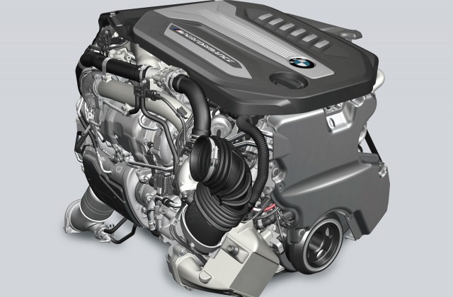 BMW quad-turbocharged 3.0-liter 6-cylinder diesel engine