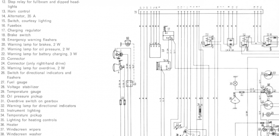 Original Volvo Manual Electrical Diagram