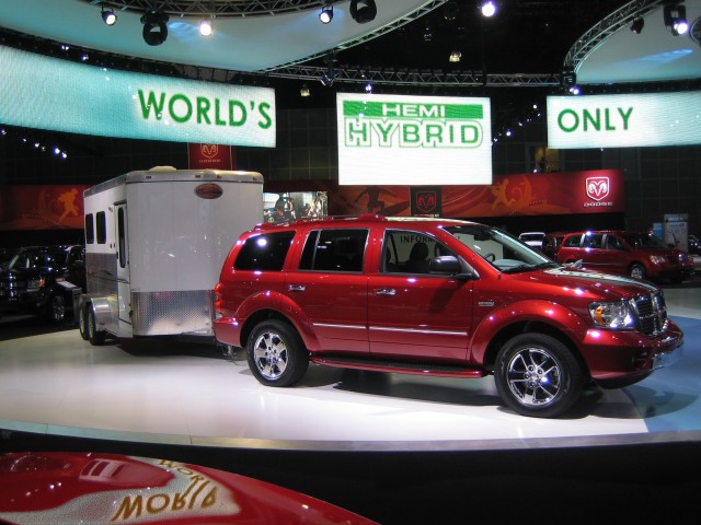 2009 Dodge Durango Hybrid launch at 2007 Los Angeles Auto Show