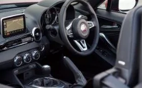 Fiat 124 Spider interior 