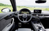2017 Audi S4 saloon driving position