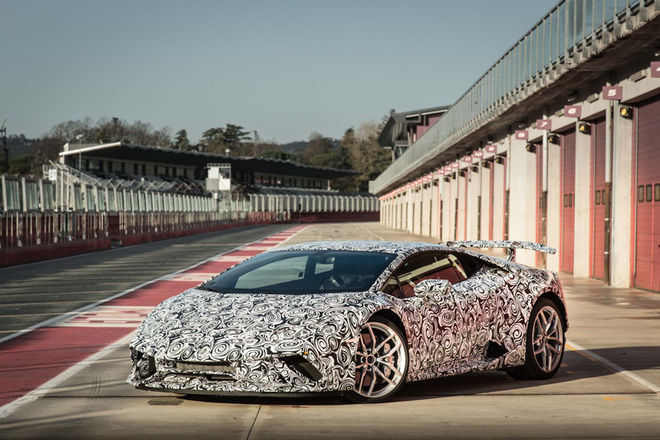 2017-Lamborghini-Huracan-Performante-prototype-front-three-quarter