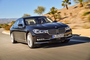 2017-BMW-M760i-xDrive-V12-Excellence-front-three-quarter-in-motion
